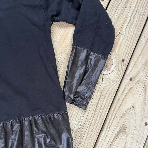 Splits 59 Black Long Sleeve Funnel Neck Top With Drawstring Size L - Picture 4 of 8